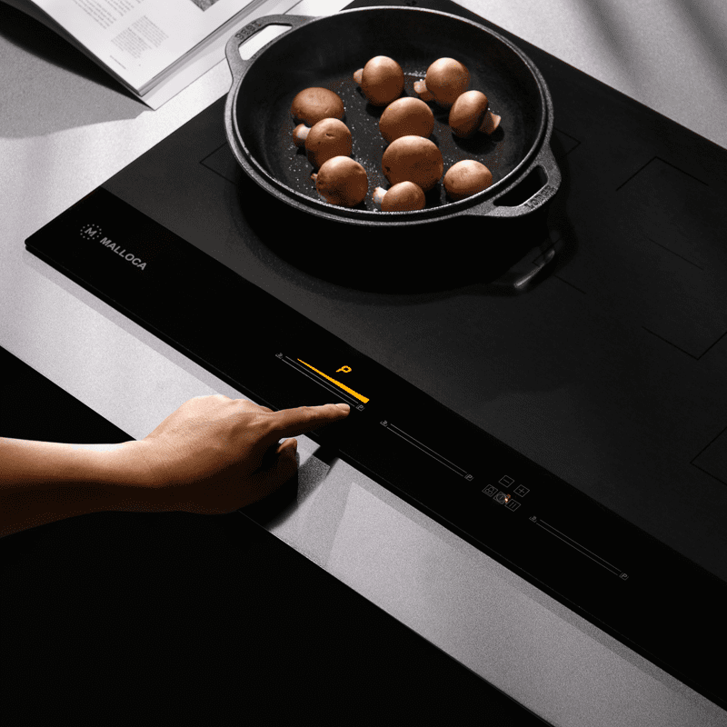 Bếp Từ Âm 3 Vùng Nấu Malloca Skylux MH-803