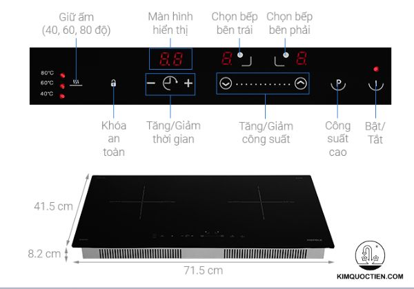 bếp từ hafele hc i3732a