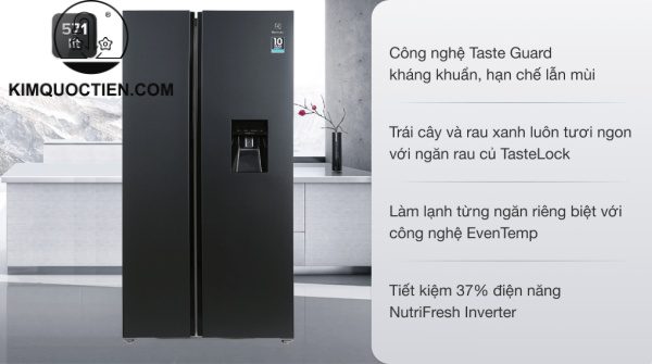 Tủ lạnh Electrolux ESE6645A-BVN