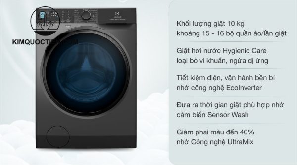 Máy giặt Electrolux Inverter 10 kg EWF1042R7SB