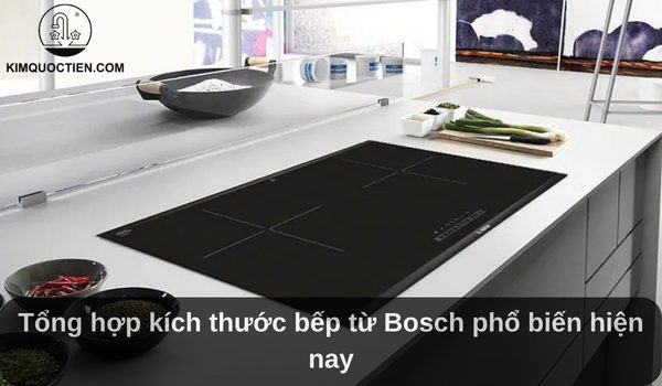 Kích thước bếp từ Bosch 2 vùng, 3 vùng nấu: Chọn sao cho hợp lý?