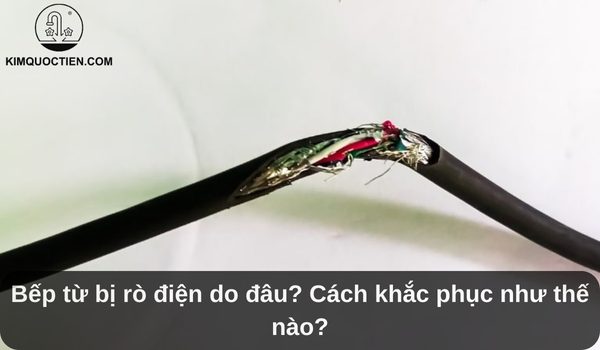 Bếp từ bị rò điện do đâu? Cách khắc phục như thế nào?