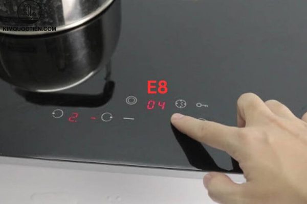 bếp từ không tăng giảm được nhiệt độ