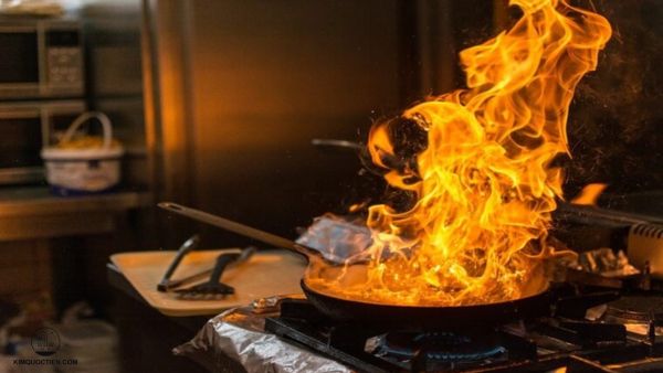 bếp ga bị phựt lửa