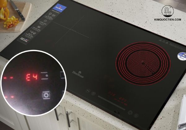 bếp hồng ngoại lỗi e4