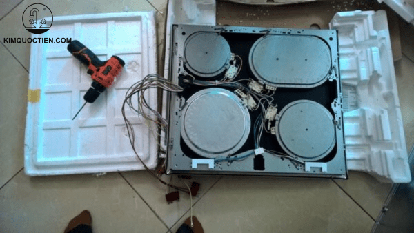 bếp hồng ngoại mất nguồn