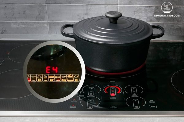 bếp từ báo lỗi e4