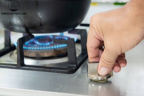 nút vặn bếp ga bị hư
