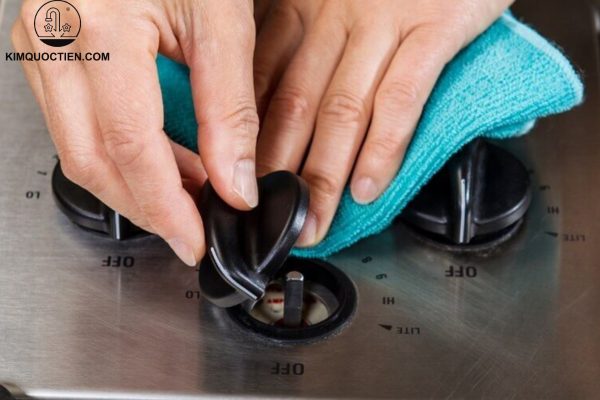 nút vặn bếp ga bị hư