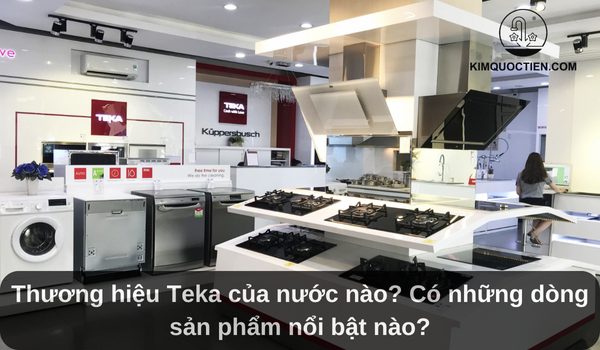 Thương hiệu Teka của nước nào? Có những dòng sản phẩm nổi bật nào?