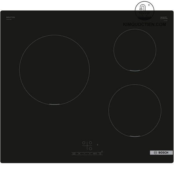 Bếp từ Bosch 3 vùng nấu PUC611BB5E lắp âm