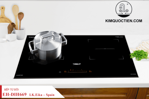 Bếp từ đôi CHEFS EH-DIH669