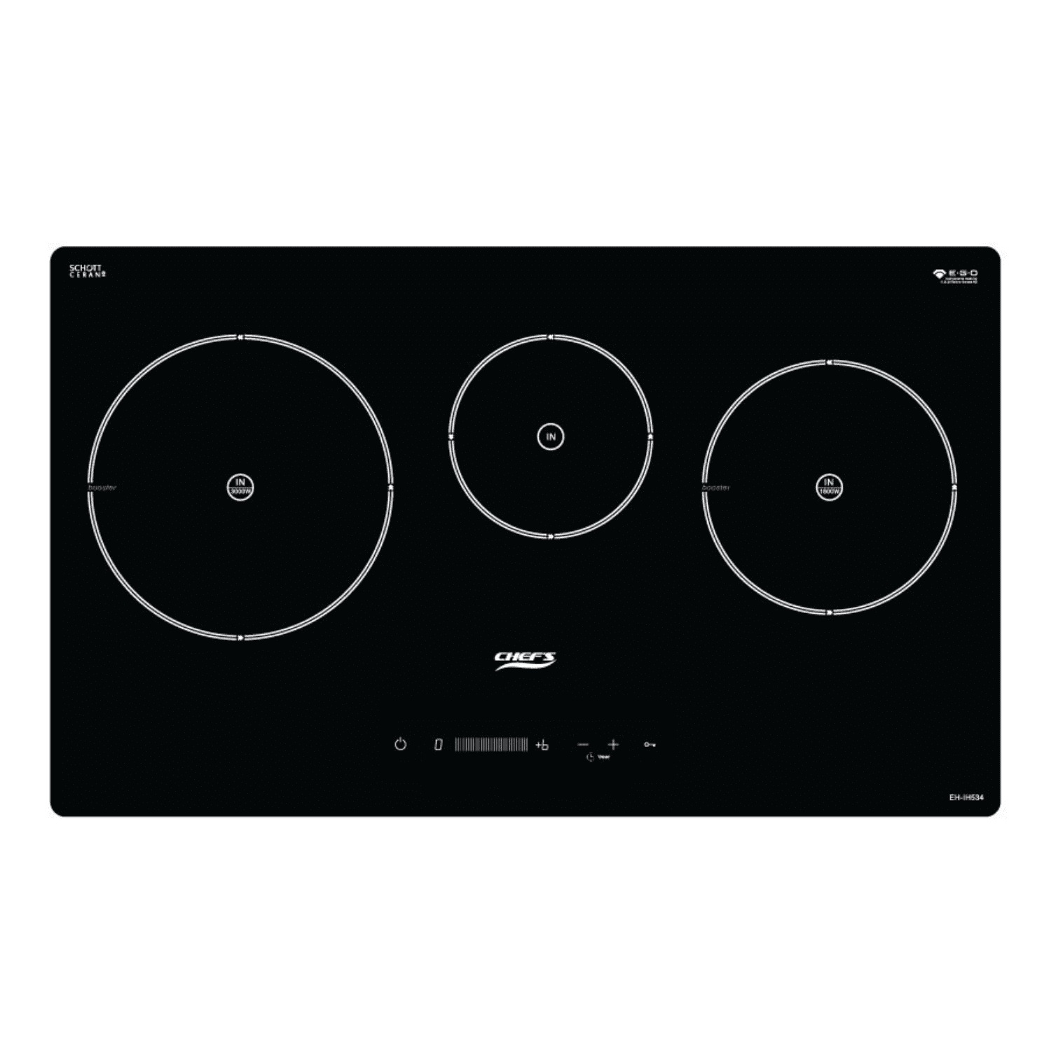 Bếp điện đôi CHEFS EH-IH534