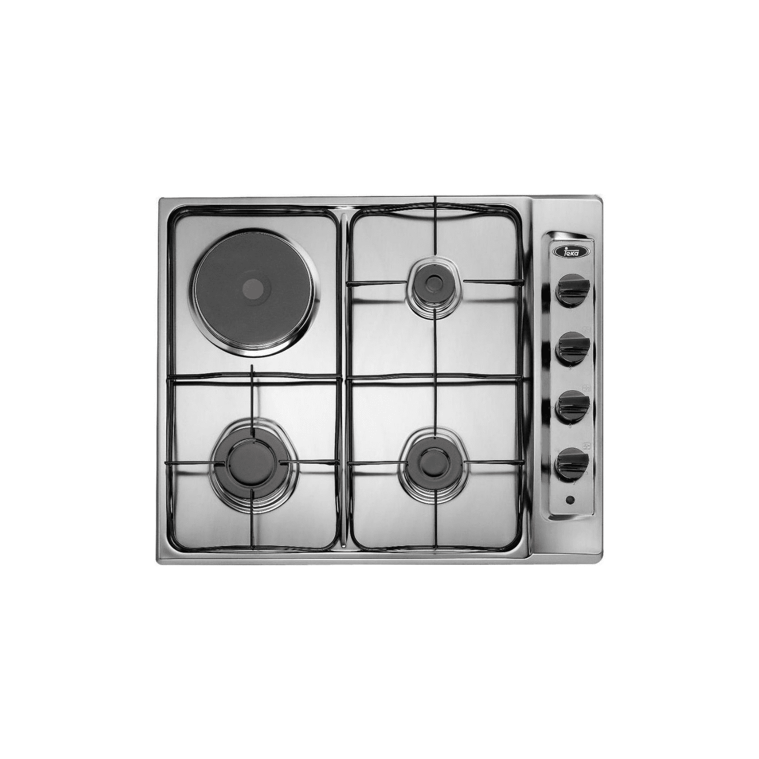 Bếp gas âm TEKA EM/60 3G 1P AI TR S/ STEEL