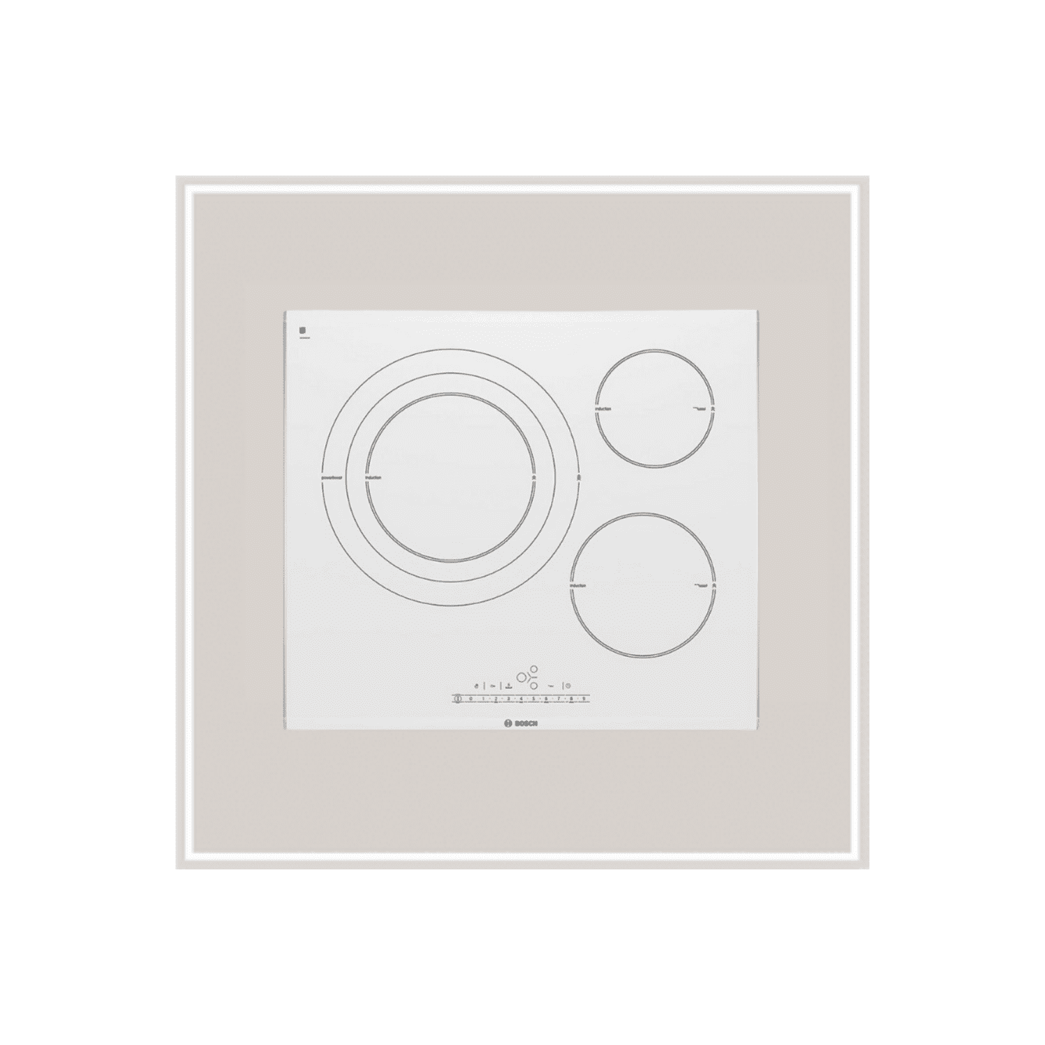 Bếp Từ 3 vùng nấu BOSCH PID672F27E Serie 6 Màu Trắng