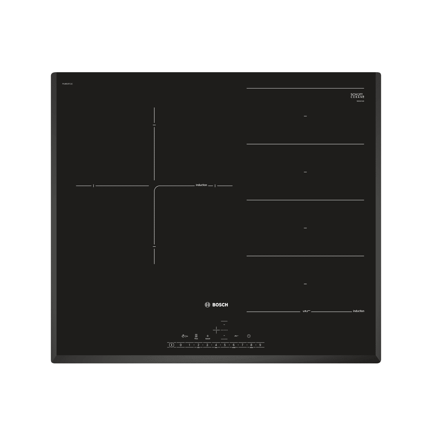 Bếp từ Bosch PXJ651FC1E