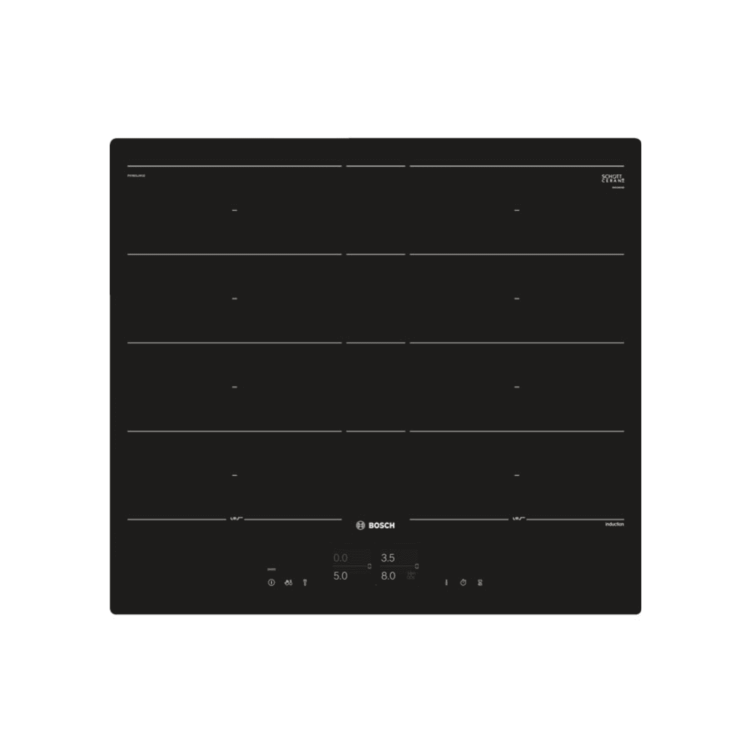 Bếp từ 4 vùng nấu BOSCH PXY601JW1E Series 8