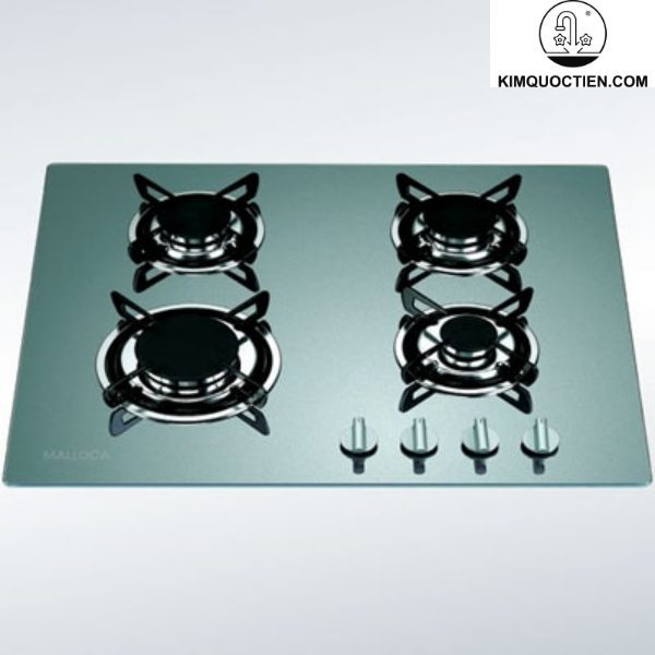 Bếp có bốn vùng nấu với thiết kế công suất nấu mỗi bếp là khác nhau