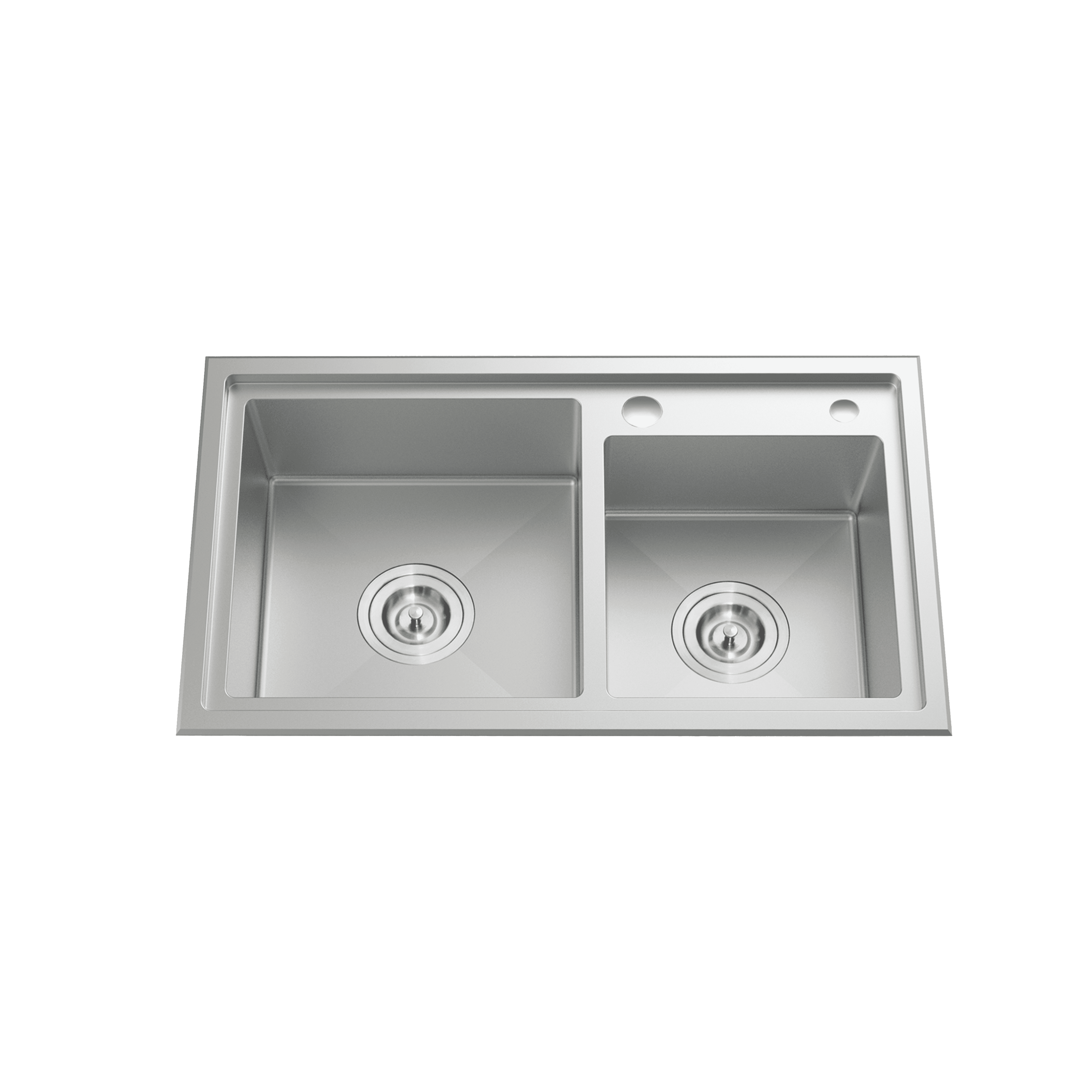 CHẬU RỬA 2 HỘC LIKEN NL786