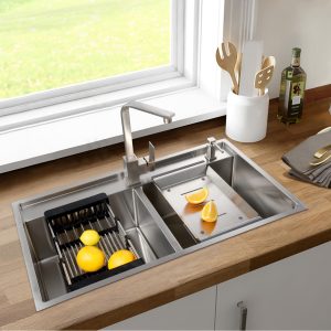 CHẬU RỬA 2 HỘC LUMIA NJ508D