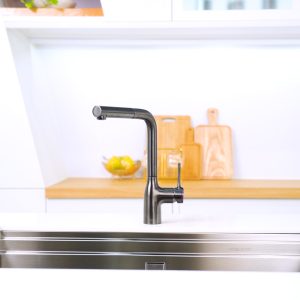 VÒI Rửa Bát DÂY RÚT NÓNG LẠNH MANIA NB216LTB