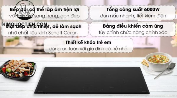 Bếp từ đôi Electrolux EHI7325BA 