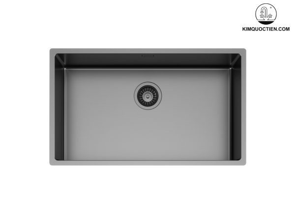 Thiết kế một hố theo phong cách tối giản với đường nét mềm mại, thanh lịch, dễ dàng hòa hợp với mọi kiểu dáng bếp.