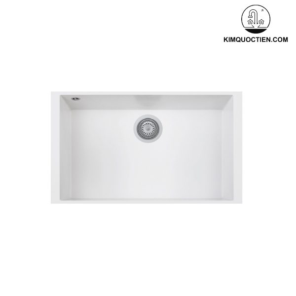 Bề mặt chậu có khả năng chống trầy, chống bám bẩn tốt giúp người dùng dễ dàng vệ sinh để giữ chậu luôn sạch mới