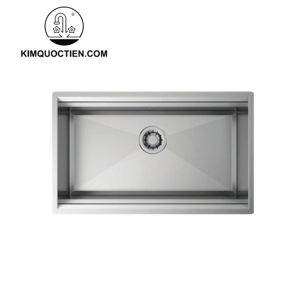 Chậu rửa 1 hôc STEP NT644U thiết kế gờ bật trược thông minh