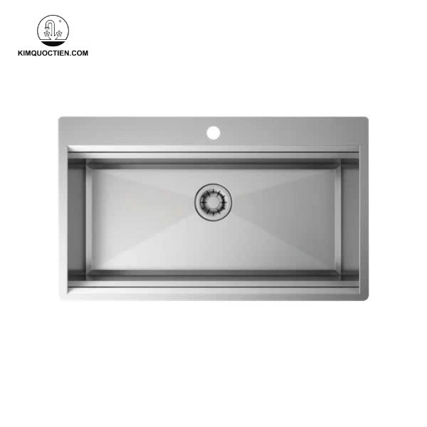 Chậu rửa 1 hộc STEP NT685T chính hãng độ bền cao