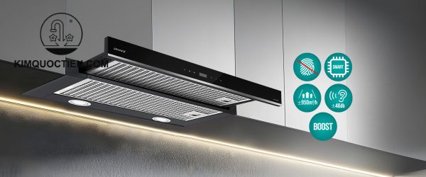 Máy hút mùi âm tủ GrandX GX H70F58B