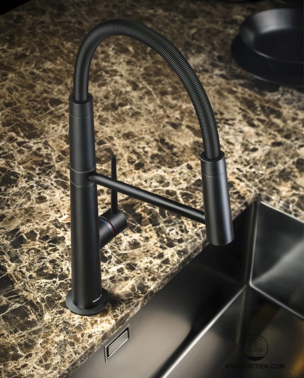 VÒI Rửa Bát NÓNG LẠNH CẦN MỀM 2 DẦU XẢ LEVANTE NB306B