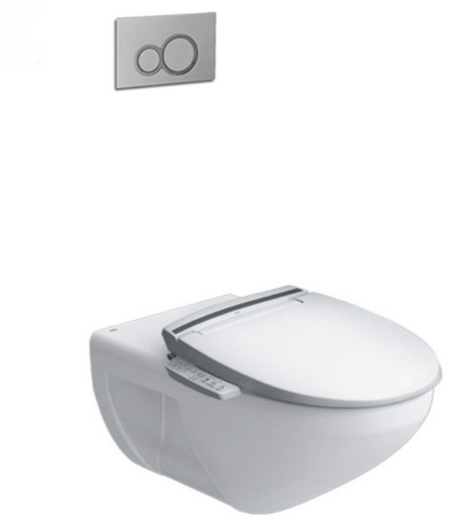 Bồn cầu treo tường INAX AC-23P+CW-KB22AVN