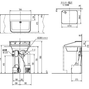 Chậu rửa INAX L-C11A3-AS