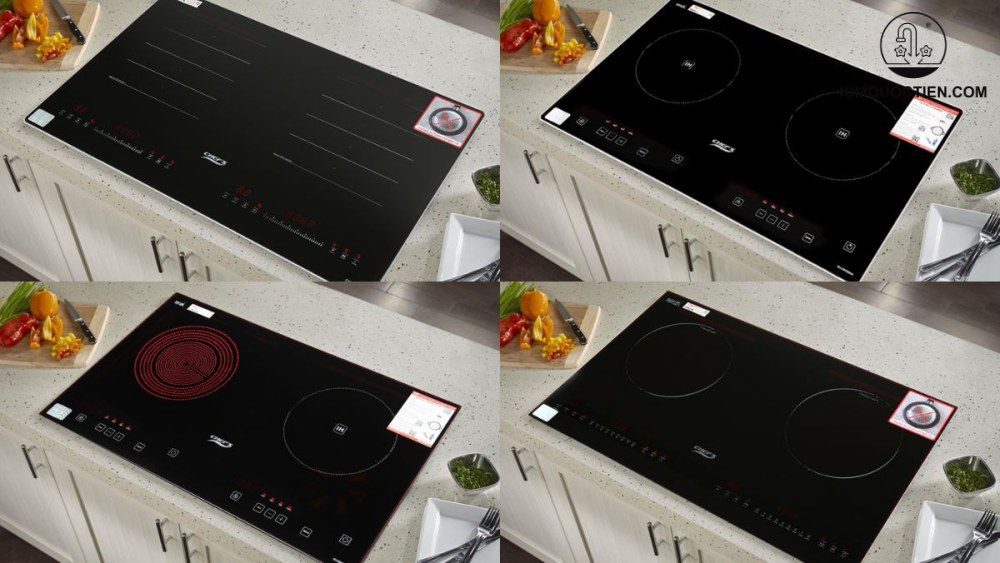 Trên thị trường có 4 loại bếp từ Chefs chính