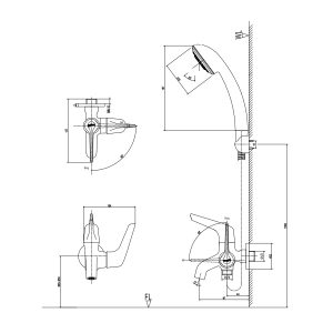 Sen tắm nước lạnh INAX BFV-17-7C