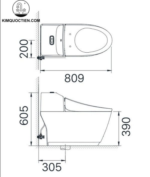 Bồn cầu một khối INAX AC-1032+CW-H17VN