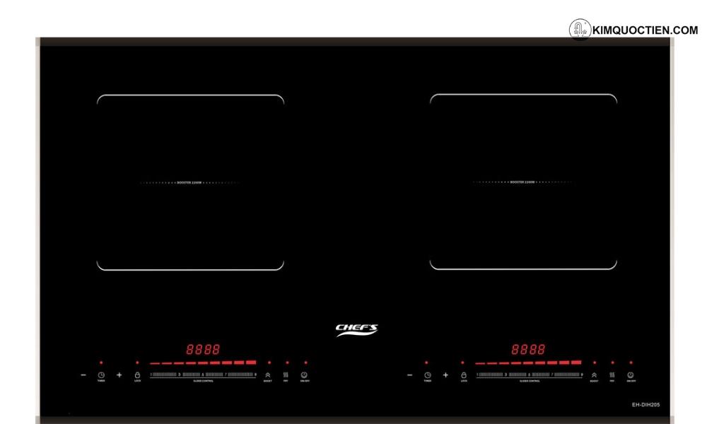 Bếp Chefs được thiết kế với công suất từ 2000W - 4000W, giúp việc nấu nướng trở nên nhanh chóng