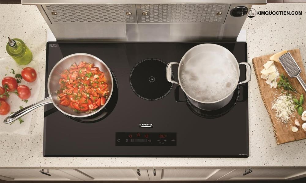 Các mẫu bếp từ Chefs nổi bật tại Kim Quốc Tiến phù hợp với đa dạng nhu cầu sử dụng