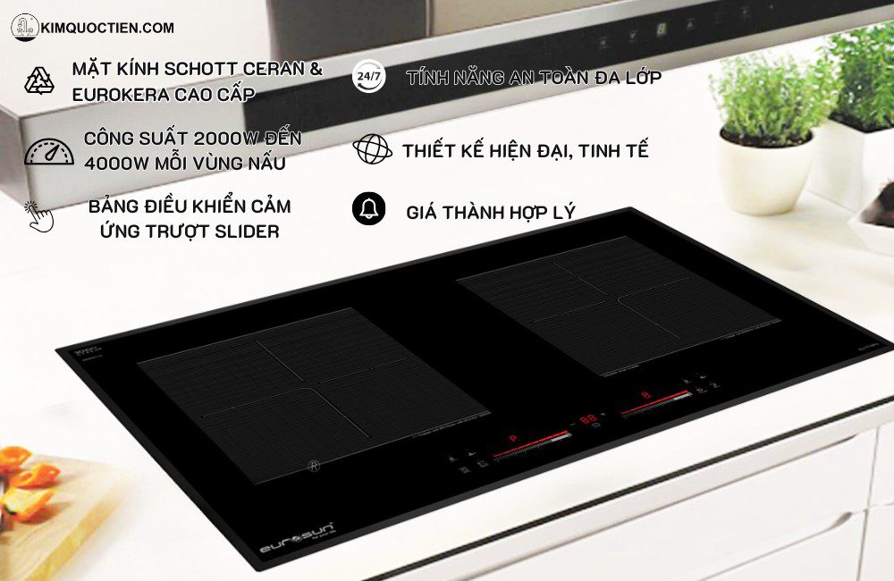 Tiêu chí đánh giá bếp từ Eurosun