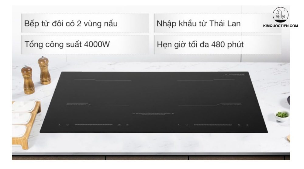 Điểm nổi bật của bếp từ Junger