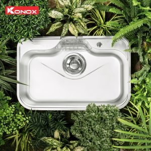 Chậu rửa bát 1 hố Konox Tari 7851SM