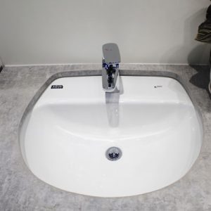 Chậu rửa lavabo âm bàn INAX AL-2094VFC