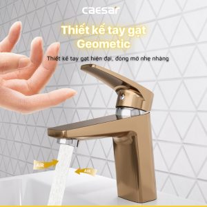Vòi lavabo Caesar nóng lạnh B390CGU