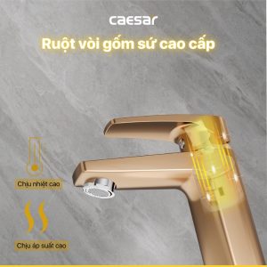 Vòi lavabo Caesar nóng lạnh B390CGU
