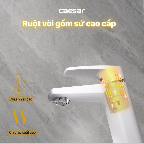Vòi lavabo Caesar nóng lạnh B390CWU