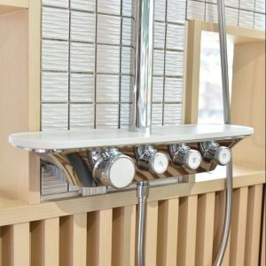 Vòi sen tắm cây nhiệt độ Inax BFV-655T-SPA