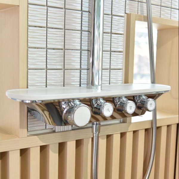 Vòi sen tắm cây nhiệt độ Inax BFV-655T-SPA