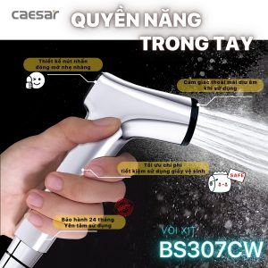 Vòi xịt xi Caesar BS307CW