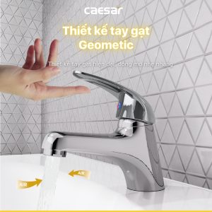 Vòi lavabo Caesar nóng lạnh BT BT260CU